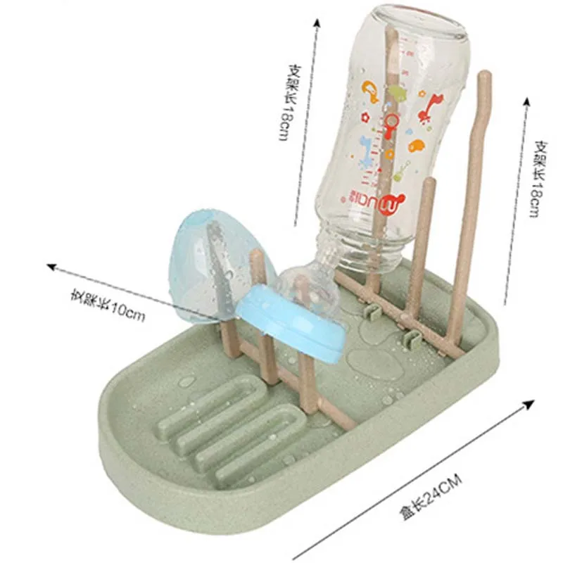 Детская Съемная сушилка для бутылочек для кормления детская сушилка для бутылочек Чистящая подставка для кормления полка для сосок сушка для бутылочек