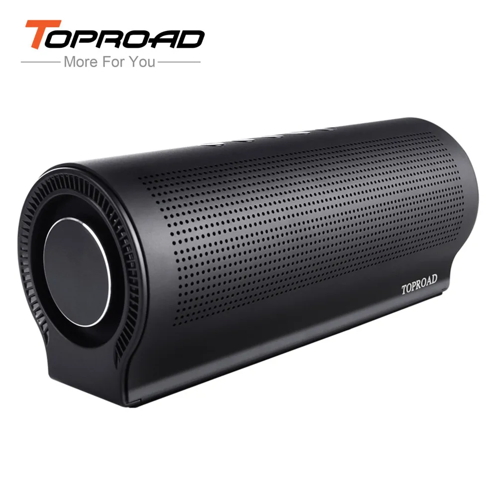 TOPROAD 18 Вт Саундбар Hifi Bluetooth динамик шокирующий бас домашний вечерний беспроводной