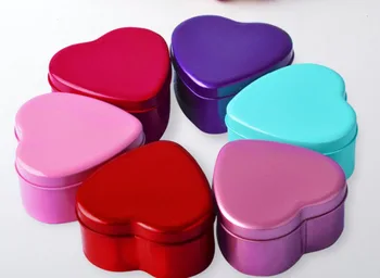 

creative cute heart sharp tinplate large size candy bag new marriage charm Shower Favor Boxes Wedding Party Gift hold bag