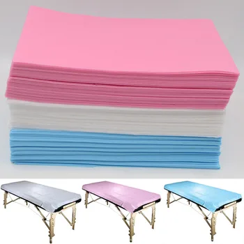 

2018 10 Pcs/Set Non-Woven Disposable SPA Bed Sheet Waterproof Salon Massage Beauty Table Cover 175 x 75cm