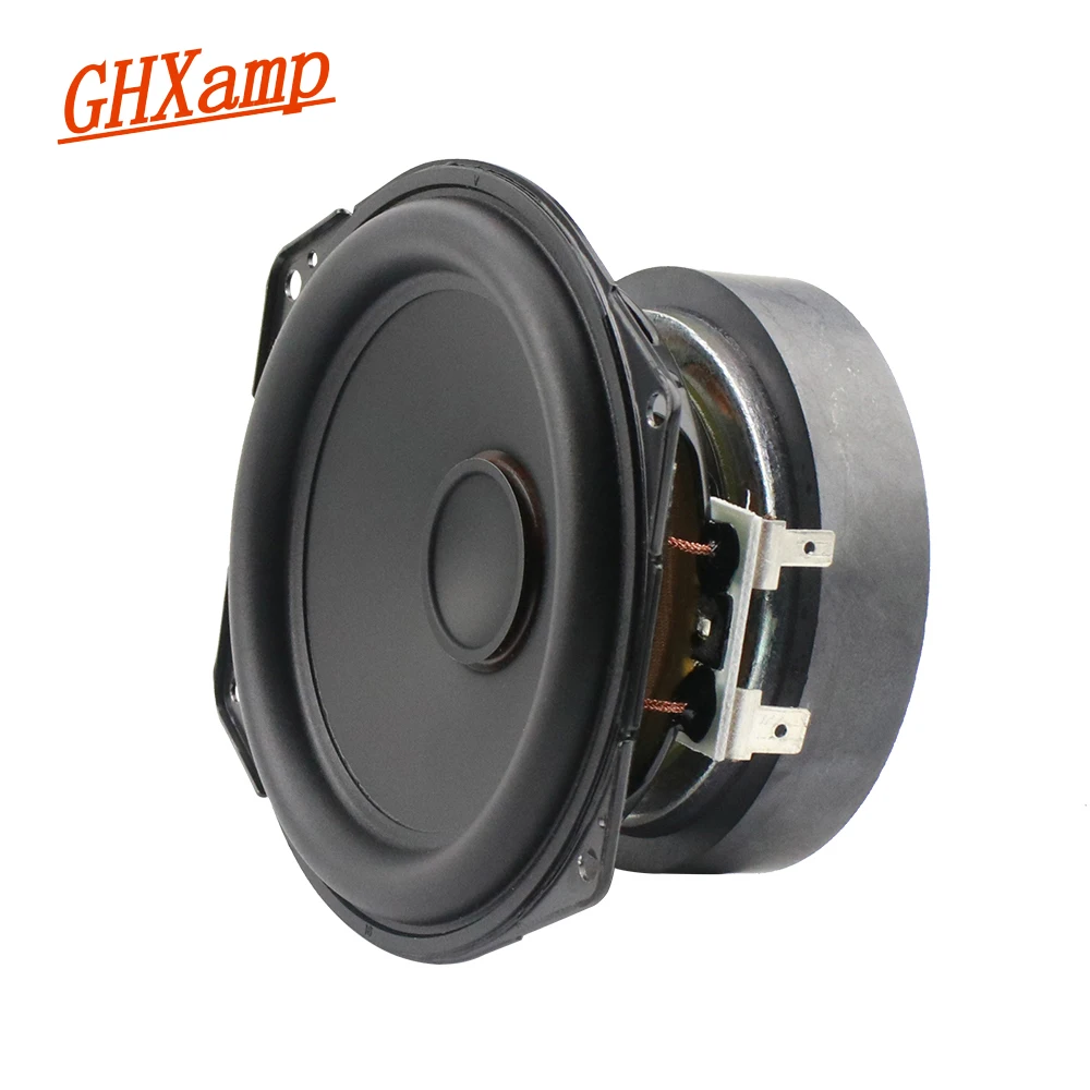 GHXAMP 4 дюймовый низкочастотный динамик с басами Mid Динамик 3ohm 60 W Алюминий-магниевого сплава бассейна для SONOS Динамик "сделай сам"