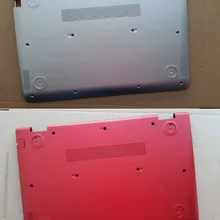 Для HP Pavilion X360 13-S S020nr 13-s060sa 13-s067nr 13-s154sa чехол для задней части корпуса база крышка Серебряный Красный 809820-001 аккумулятор большой емкости