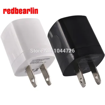 

redbearlin 500pcs/lot 5V 1A US & EU Ac home wall charger power adapter plug for iphone 4 5 6 7 for samsung mp3 mp4 for ipod