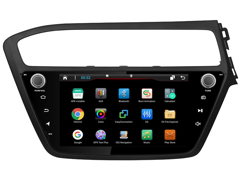 

OTOJETA DSP stereo carplay android 8.1 car radio for Hyundai I20 2018 car accessories bluetooth Gps navigation tape recorder