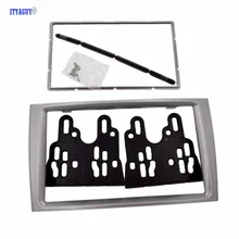 2 Din Car Radio Fascia para PEUGEOT 308 2008 + Kit de Instalación de Estéreo Fascia Dash CD Recortar marco