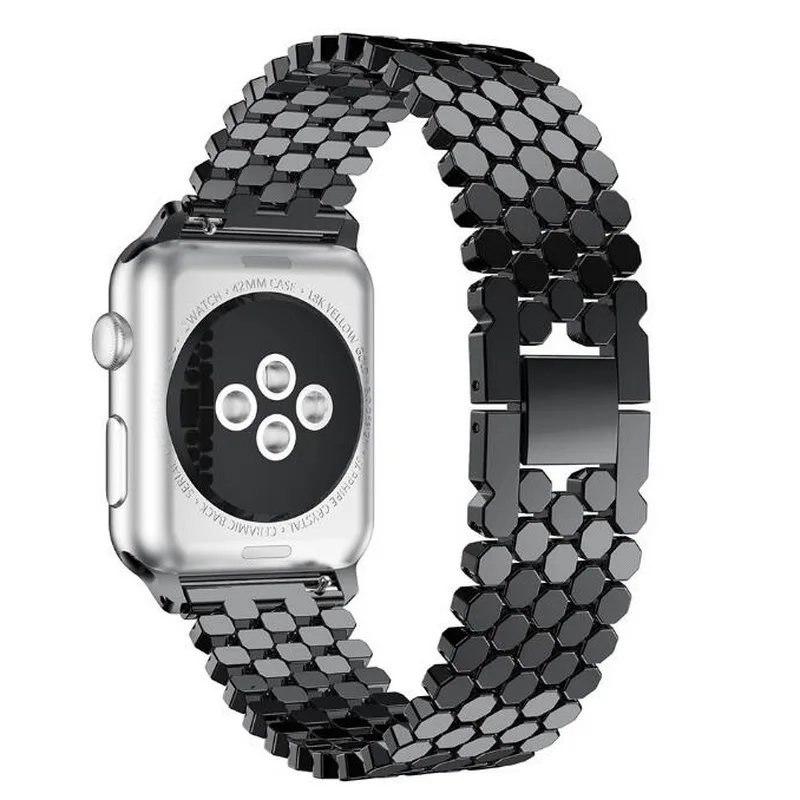 Металлический ремешок для часов neway из нержавеющей стали Apple Watch Series 4 3 2 1 iWatch 40 мм 44