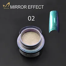 Metallic Nail Shining Mirror Powder Mirror Effect Nail Powder Pigment Powder Nail Chrome Pigment Glitters Professional