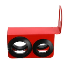 1 шт. случайный цвет металла и силикона кальян держатель шланга Макс диаметр 23 мм Мин диаметр 19 мм для Chicha курительный кальян аксессуары