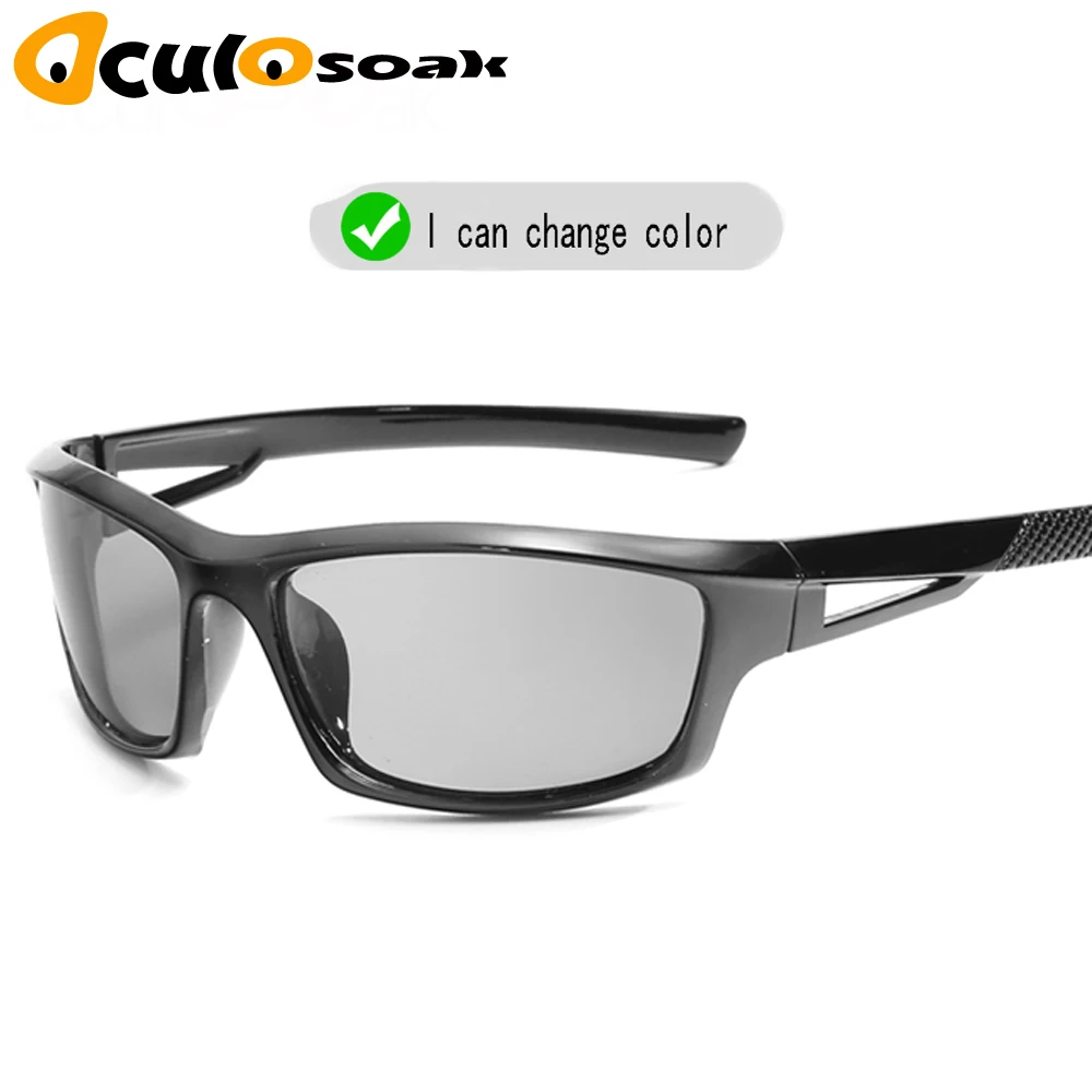 

2019 Hot! Driving Polarized Photochromic Sunglasses Men Chameleon Glasses Women Sunglasses Drivers NEW Gafas de sol hombre 1008