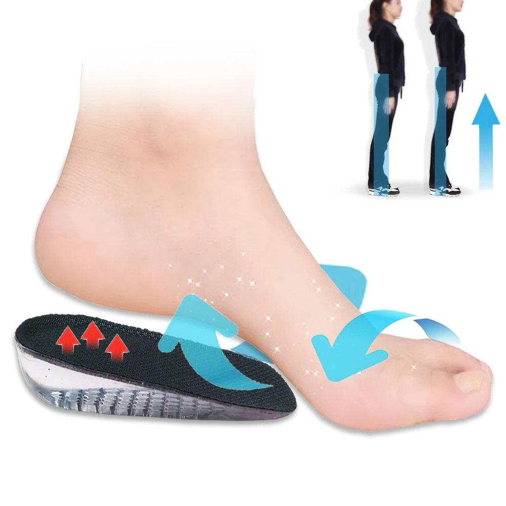 EID Silicone Gel orthopedic Back Pad Heel Cup for Calcaneal Pain Health Feet Care support 1.5/2.5/3.5cm Heel pad
