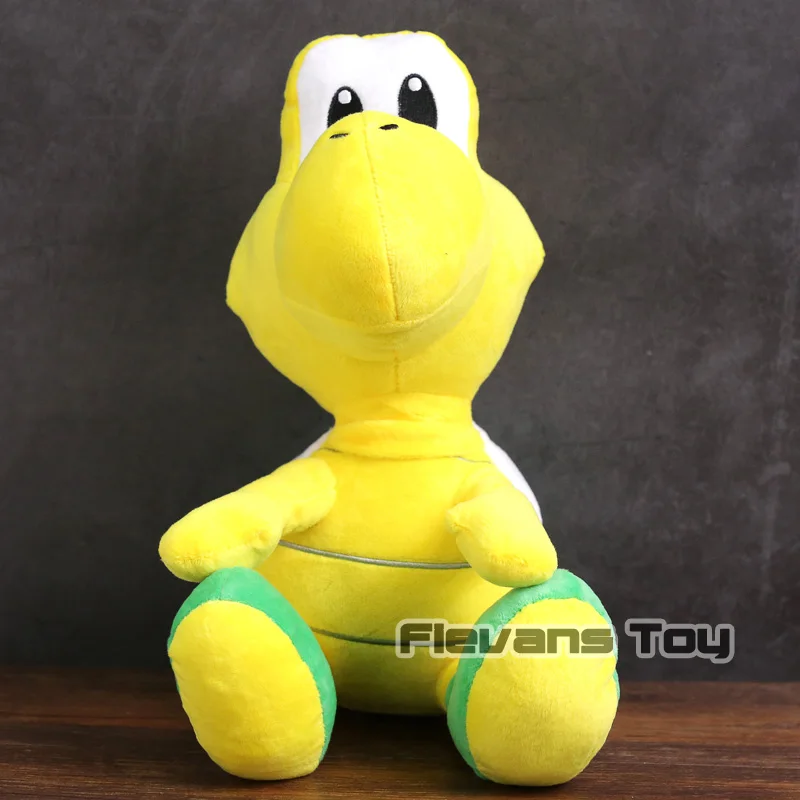 Супер Марио Bros Green koopa TROOPA плюшевая игрушка Черепаха мягкая кукла аниамл 28 см