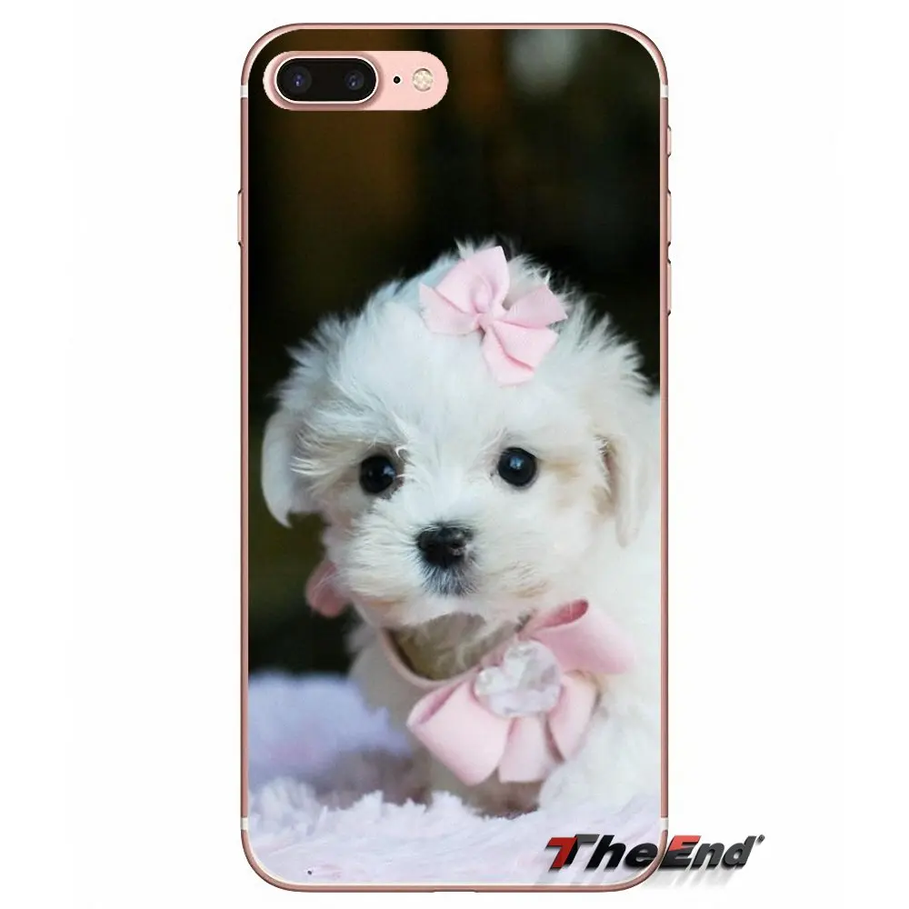 Силиконовый чехол для Huawei Honor 4C 5X 5C 6X Mate 7 8 9 Y3 Y5 Y6 II 2 Pro G7 G8 P7 P8 P9 Lite 2017 I Love My Maltese dog