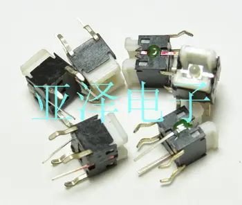 

Import with LED lights 6 * 6 * 7 touch of a button switch orange lights