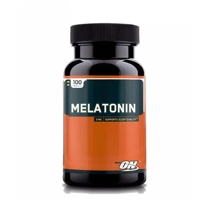 Американский импорт оптимальный Melatonin усиление сна 100 шт. 1 бутылка|Блестки для