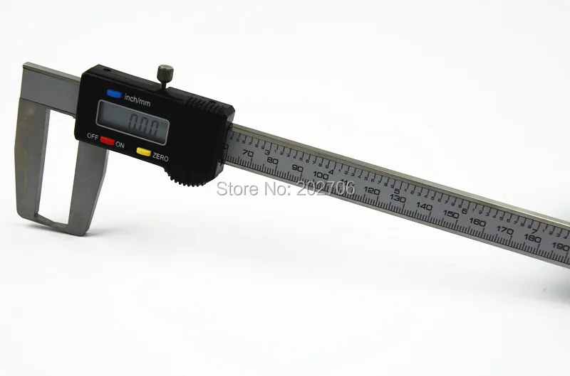0-150 мм/0-200 мм Цифровой наружный штангенциркуль для измерения пазов электронный наружный штангенциркуль наружный измерительный прибор