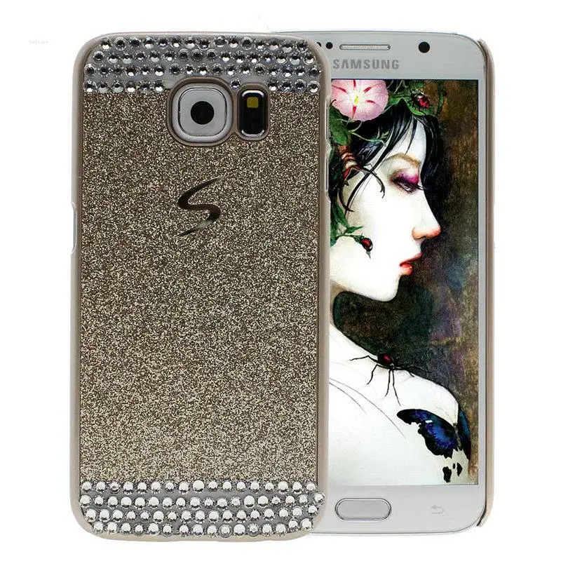 Luxury Glitter Phone Case For Samsung Galaxy Shining Bling Hard Plastic