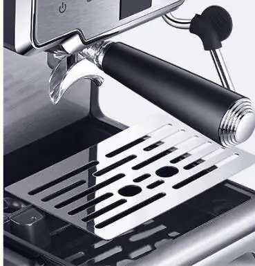 Итальянская Кофеварка с контролем температуры, 15 бар, Полуавтоматическая кофеварка из нержавеющей стали, Паровая Кофеварка на гриле CRM3605
