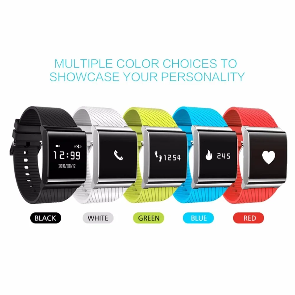 

2017 Bluetooth 4.0 X9 Plus Smart Fitness Bracelet Smartwatch Wristband Blood Pressure Heart Rate Monitor Watches For Android ios