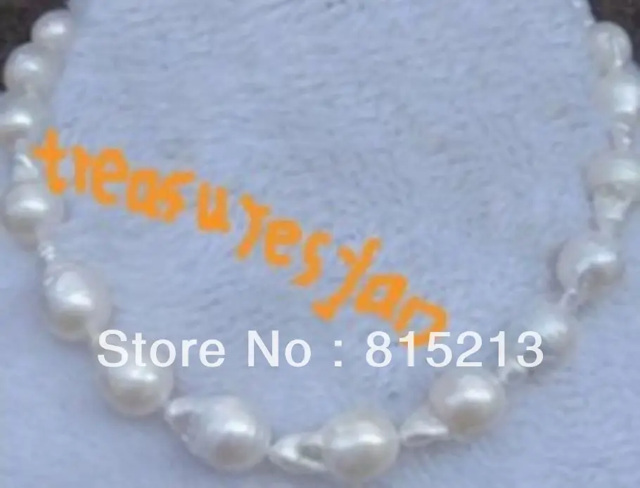 

ddh00185 AUSTRALIAN SOUTH SEA NATURAL WHITE NUCLEAR PEARL NECKLACE