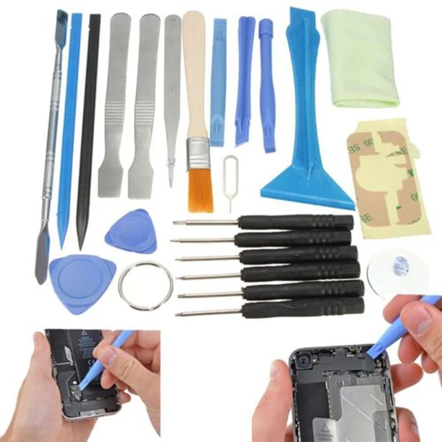 23 in 1 Set For Smartphone PC Tablet Repair Opening Screwdrivers Pry