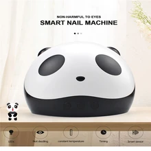 36 Вт панда лампа для лечения Ногтей Светодиодный УФ-лампа сушка ногтей; уход лампа для ногтей инструмент для маникюра умный фототерапия инструмент для ногтей USB