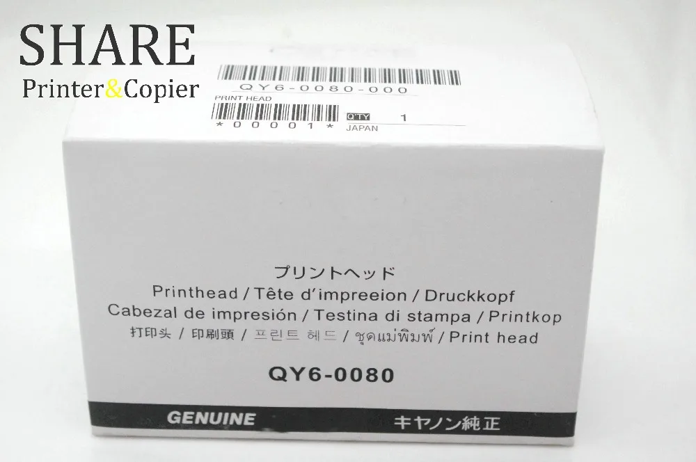 QY6 0080 Printhead Original Print Head For Canon IP4820 IP4850 IX6520 IX6550 MX715 MX885 MG5220 MG5250