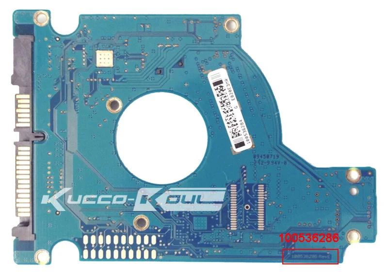 hard drive parts PCB logic board printed circuit 100536286 for Seagate 2.5 SATA hdd data recovery repair |