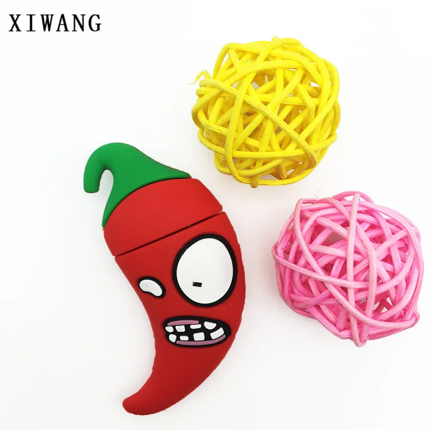 USB флеш-накопитель с изображением овощей и перца, usb 2,0, 8 ГБ, 16 ГБ, флешка, 32 ГБ, 64 ГБ, 128 ГБ, USB флешка, необычный флеш-накопитель