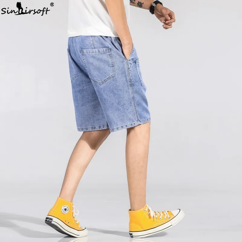 Summer Boys Loose Large Size Denim Shorts M-7XL Cotton High Quality Casual Shorts Skateboard Big Pocket Overalls Hot Sale Summer Boys Loose Large Size Denim Shorts M-7XL Cotton High Quality Casual Shorts Skateboard Big Pocket Overalls Hot Sale