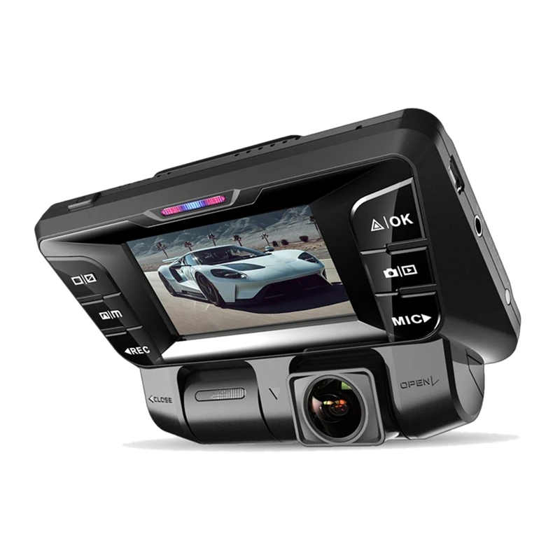 

Car Driving Recorder V28 HD Dual Lens Panorama Pixel 12 Million