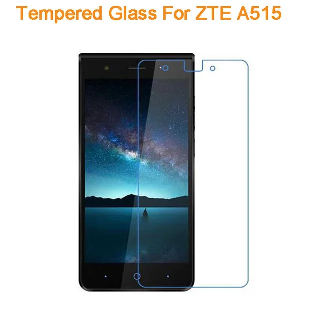 

For ZTE A515 Tempered Glass 9H Explosion-proof Protective Film Case LCD Screen Protector For ZTE Blade A515 A511 A 515