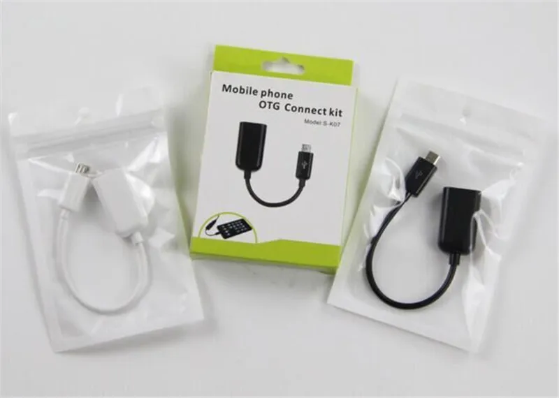 Micro USB OTG Cable Adapter For HTC Samsung Sony Tablet Android PC MP3/MP4 Smart Phone | Мобильные телефоны и аксессуары