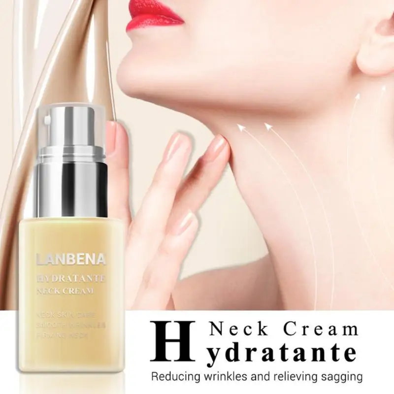 2019 antiarrugas reafirmante hidratante Reduce líneas finas hidratante cuello crema máscara de cuello útil cuidado de la piel de la belleza