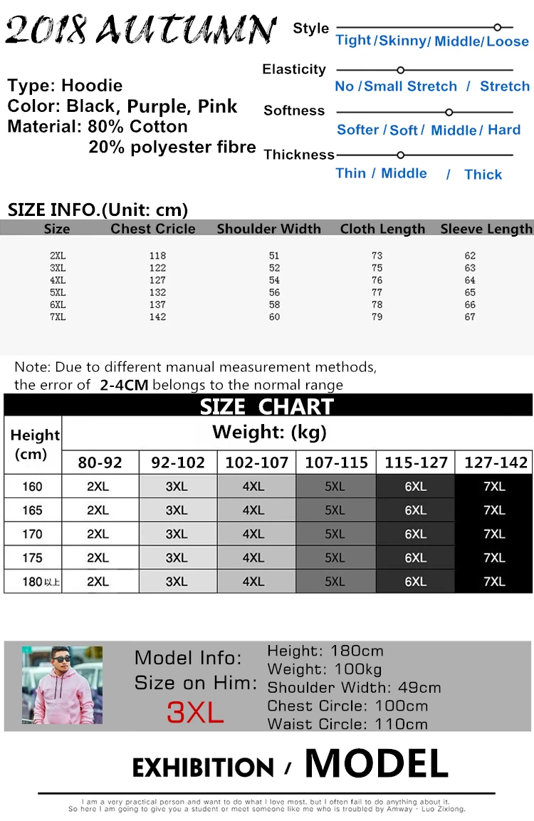18196 Big Size Chart