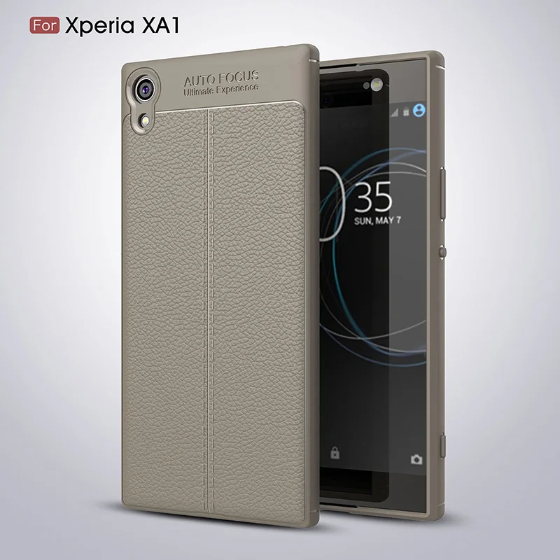 Litchi silicone case sony xperia xa1 (20)