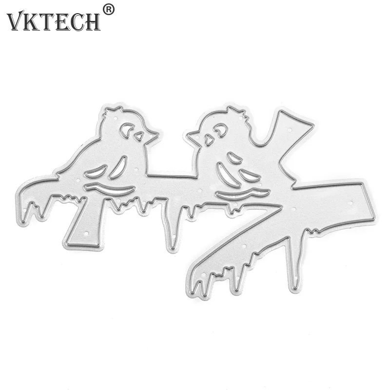 

Birds Pattern Metal Cutting Dies Stencil Scrapbooking Dies Metal Photo Album Embossing Card DIY Craft Die Cut