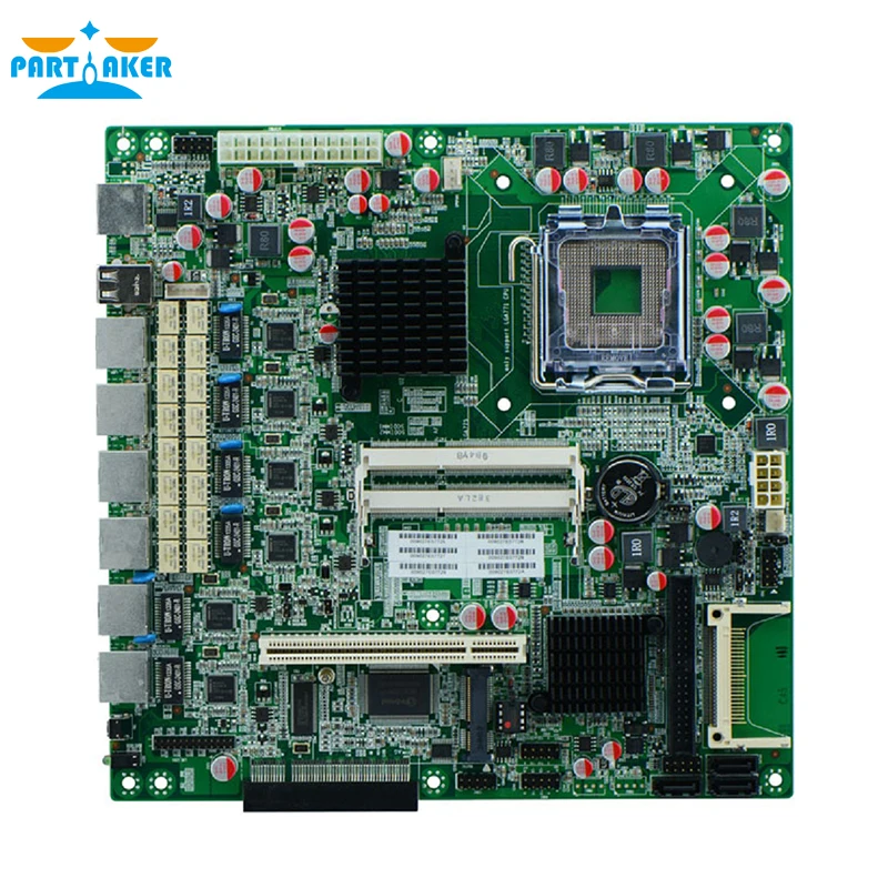6 портов Ethernet G41XE материнская плата LGA771 DDR3 брандмауэр Материнская xeon с VGA|xeon