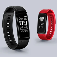 C7s Health Dynamic Heart Rate Blood Pressure Monitoring font b Smart b font Bracelet Waterproof ip67