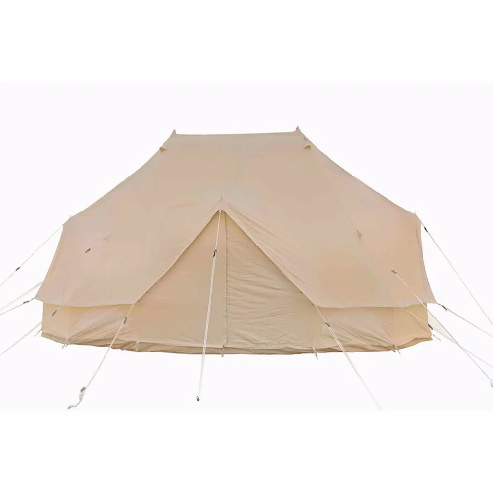 

6M Emperor Bell Tent Family Camp Glamping Waterproof Flame-retardant Canvas