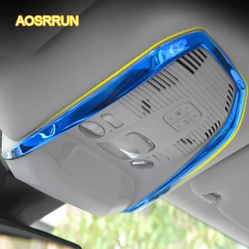 

AOSRRUN Use the stainless steel front reading lamp to decorate the frame Cover Car accessories FOR Peugeot 4008 2017 car styling