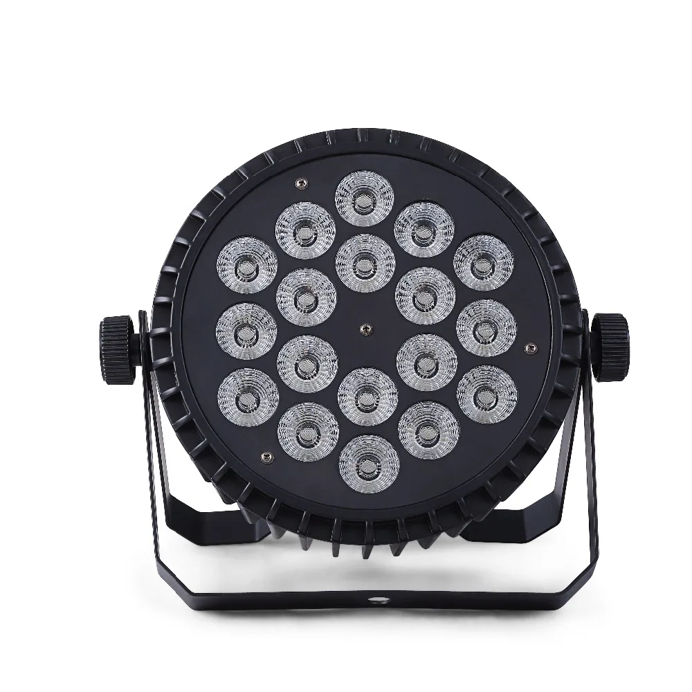 

8Pcs/Lot Led Par Light DJ 18Pcs Lamp Beads 10W RGBW 4 in 1 Disco Light High Power Stage Effect Professional Lights Equipments