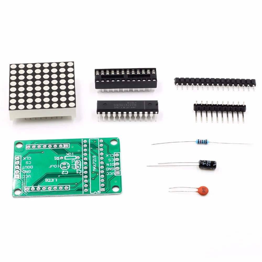 MAX7219 матричный модуль микроконтроллера DIY KIT|Интегральные схемы| |