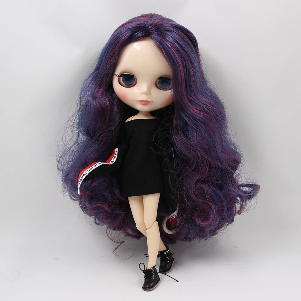 Ледяной DBS Blyth кукольные белая кожа шарнирное тело глянцевый уход за кожей лица