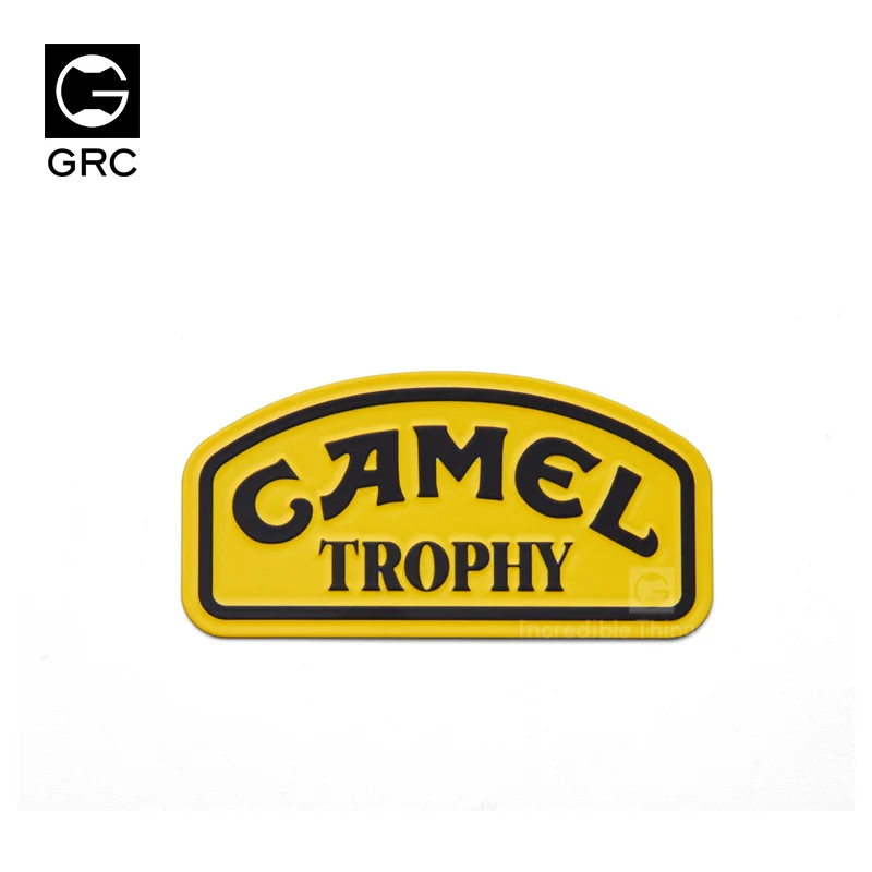 Metal Logo Camel Trophy Label Sticker For 1/10 RC Car