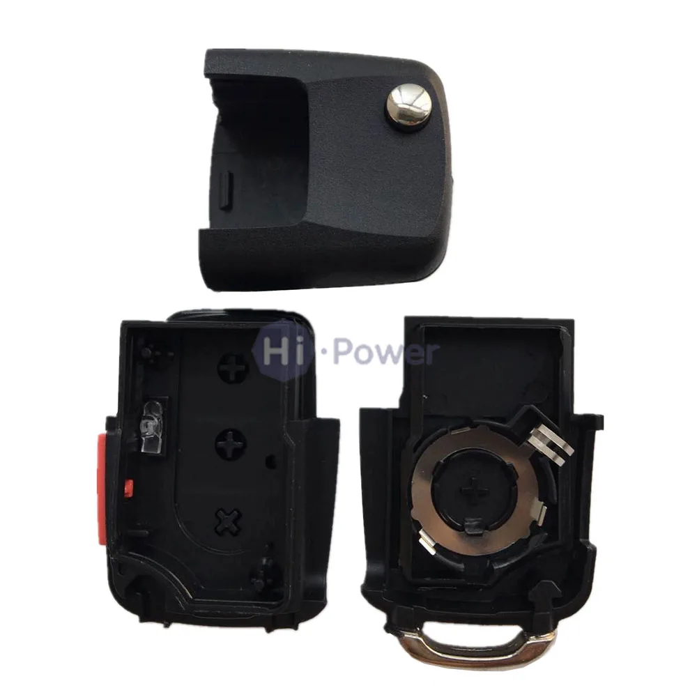 Remote Flip Folding Car Key Shell for VW Volkswagen MK4 Bora Golf 4 5 6 Passat Polo Bora Touran No Blade 07