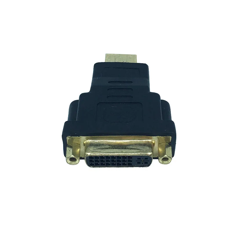 Позолоченный адаптер Larryjoe DVI24 + 5 кабель преобразователь HDMI для HDTV жк дисплей