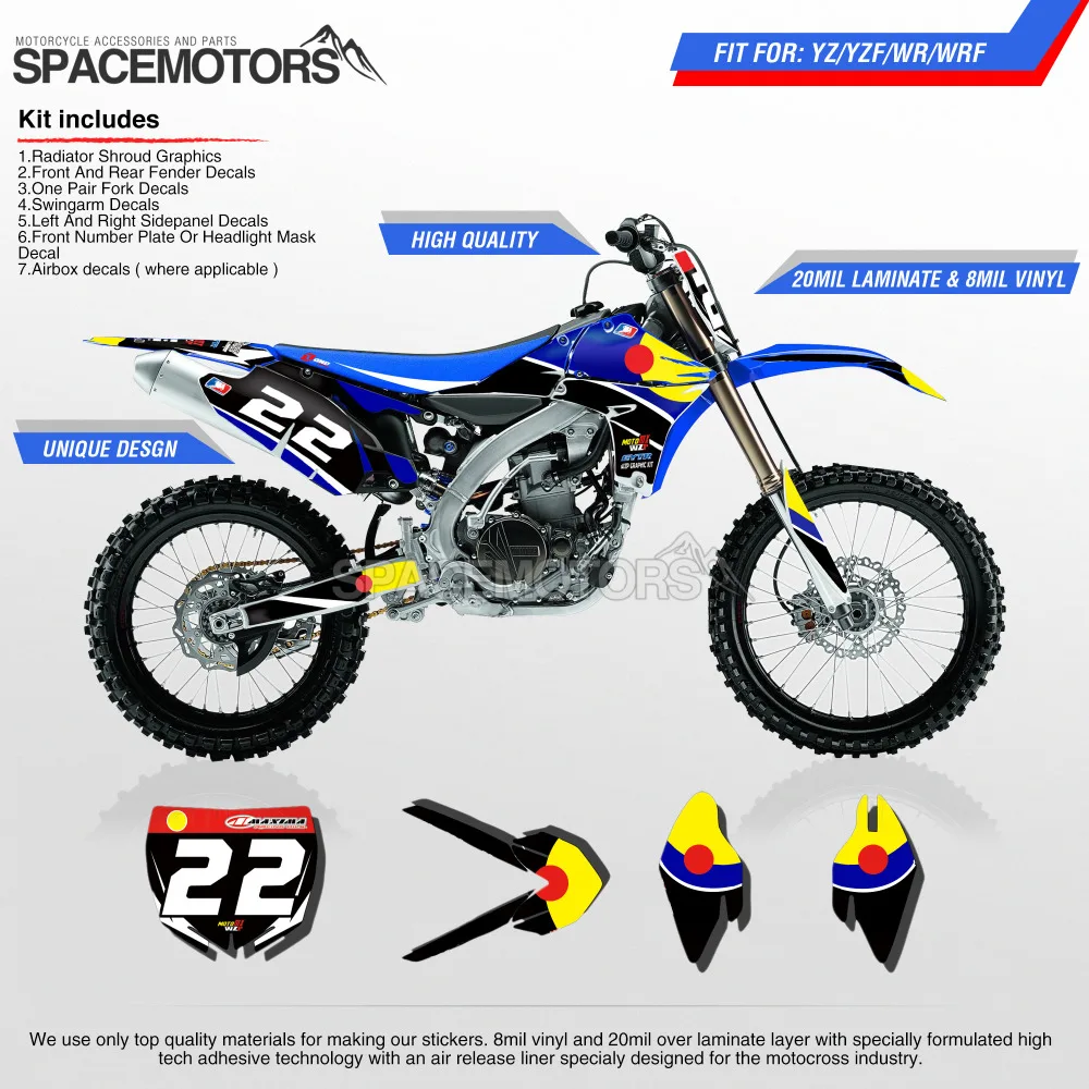 Buy RB MX Motorcycle enduro MX sticker 3m vinyl decal