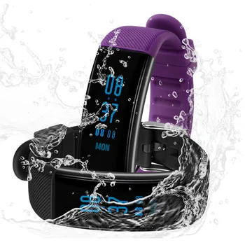 

2017 SKF-DB3 Waterproof IP68 Smart Wristband Watch Heart Rate Monitor Blood Pressure Activity Tracker Smart Band Can Swimming