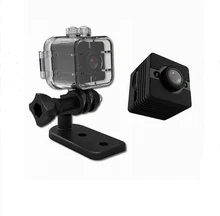 VRFEL Classe Impermeável Lente Grande Angular de Visão Noturna HD 1080 P Grande Angular SQ 12 Mini DVR Câmera de Vídeo AVI câmera