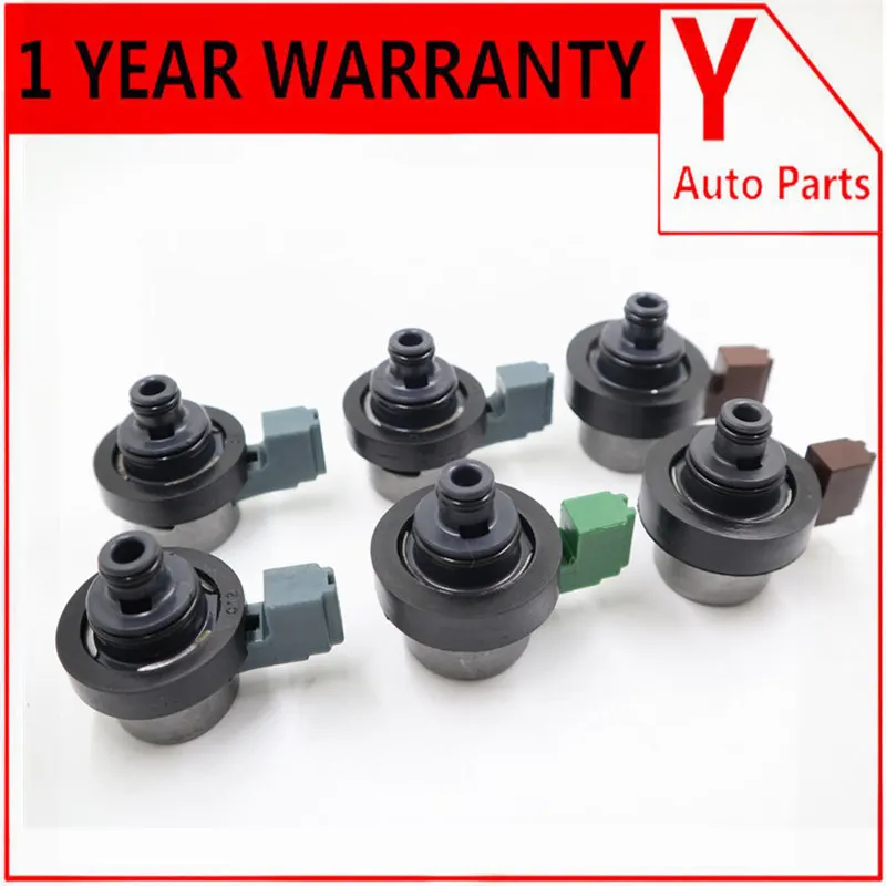 Auto Solenoid 31939 AA191 4EAT Transmission solenoids kit 6pc For